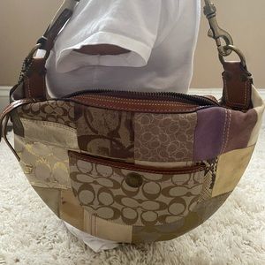 Patchwork Coach Shoulder bag